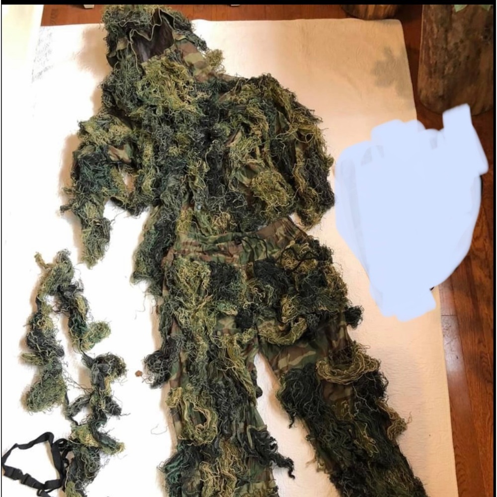 Kids Halloween costume - ghillie suit/camouflage
